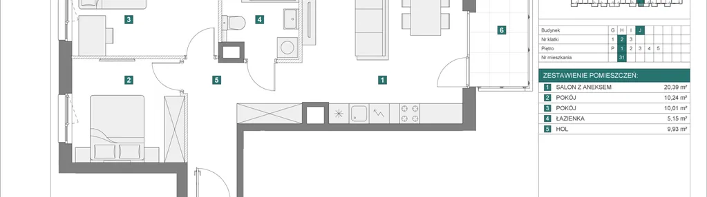 Mieszkanie w inwestycji: Apartamenty Myśliborska Park