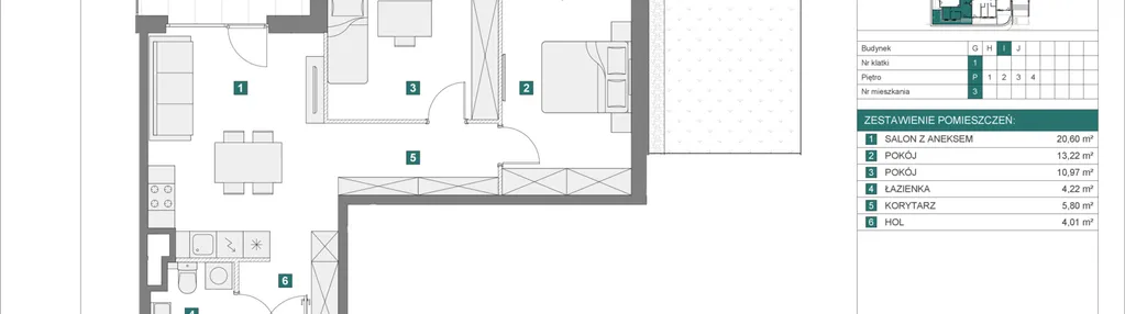 Mieszkanie w inwestycji: Apartamenty Myśliborska Park