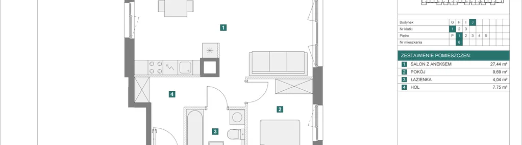 Mieszkanie w inwestycji: Apartamenty Myśliborska Park