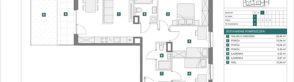 Mieszkanie w inwestycji: Apartamenty Myśliborska Park