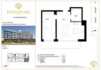 Mieszkanie w inwestycji: Wild Pearl 23% VAT