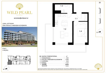 Mieszkanie w inwestycji: Wild Pearl 23% VAT