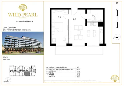 Mieszkanie w inwestycji: Wild Pearl 23% VAT