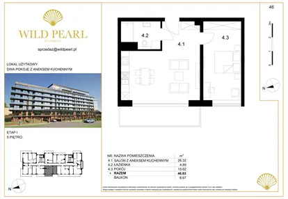 Mieszkanie w inwestycji: Wild Pearl 23% VAT