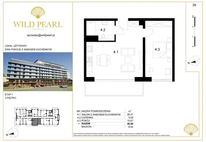 Mieszkanie w inwestycji: Wild Pearl 23% VAT