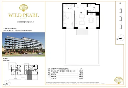 Mieszkanie w inwestycji: Wild Pearl 23% VAT