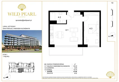 Mieszkanie w inwestycji: Wild Pearl 23% VAT