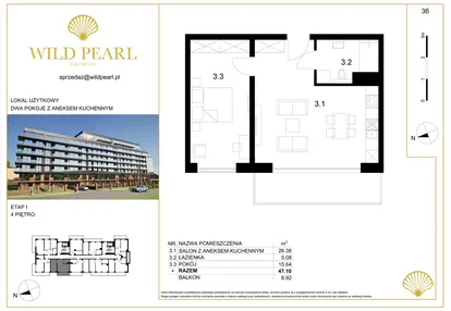 Mieszkanie w inwestycji: Wild Pearl 23% VAT