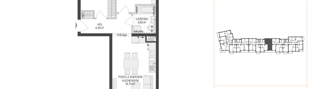 Mieszkanie w inwestycji: Osiedle Warszawska etap IV