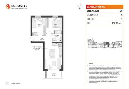 Mieszkanie w inwestycji: Osiedle Warszawska etap IV