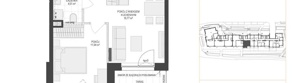 Mieszkanie w inwestycji: Osiedle Warszawska etap IV