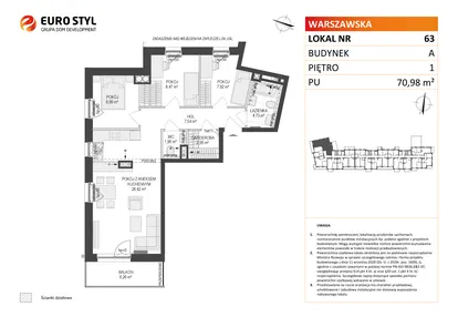 Mieszkanie w inwestycji: Osiedle Warszawska etap IV