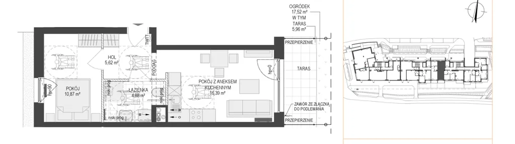 Mieszkanie w inwestycji: Osiedle Warszawska etap IV