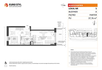 Mieszkanie w inwestycji: Osiedle Warszawska etap IV