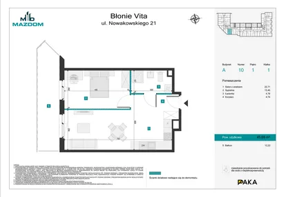 Mieszkanie w inwestycji: Błonie Vita