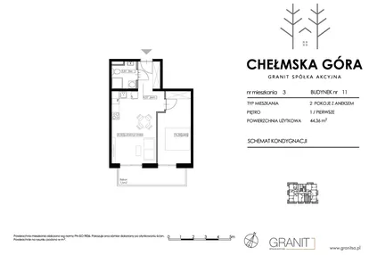 Mieszkanie w inwestycji: Chełmska Góra etap II