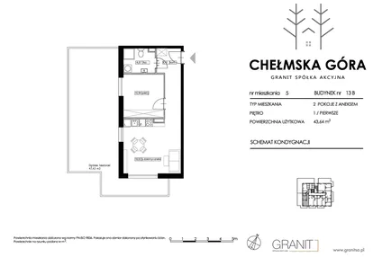 Mieszkanie w inwestycji: Chełmska Góra etap II
