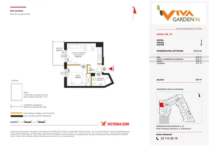 Mieszkanie w inwestycji: Viva Garden 14