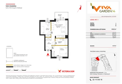 Mieszkanie w inwestycji: Viva Garden 14