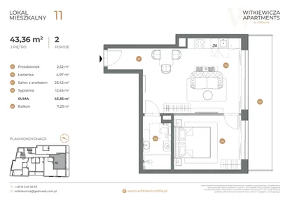 Mieszkanie w inwestycji: Witkiewicza Apartments