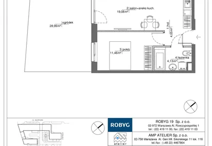 Mieszkanie w inwestycji: Rytm Mokotowa - etap 2B