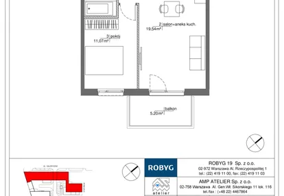 Mieszkanie w inwestycji: Rytm Mokotowa - etap 2B