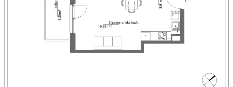 Mieszkanie w inwestycji: Rytm Mokotowa - etap 2B