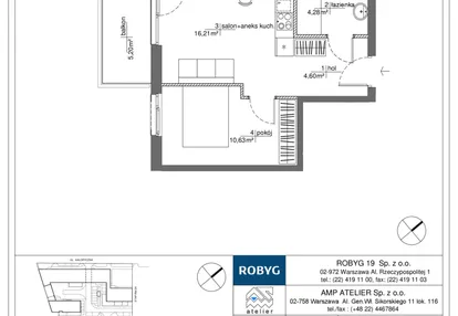Mieszkanie w inwestycji: Rytm Mokotowa - etap 2B