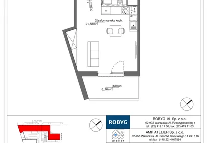 Mieszkanie w inwestycji: Rytm Mokotowa - etap 2B