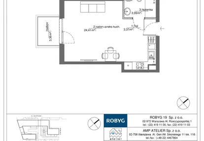 Mieszkanie w inwestycji: Rytm Mokotowa - etap 2B