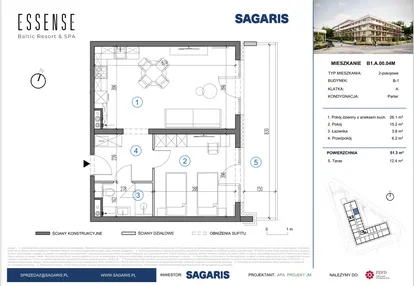 Mieszkanie w inwestycji: ESSENSE Baltic Resort&SPA 2