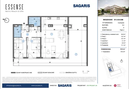 Mieszkanie w inwestycji: ESSENSE Baltic Resort&SPA 2