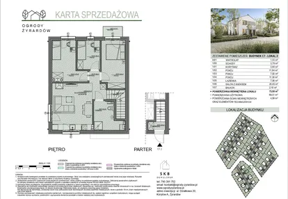 Mieszkanie w inwestycji: Ogrody Żyrardów etap C