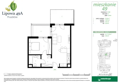 Mieszkanie w inwestycji: Lipowa 49A