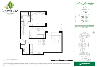 Mieszkanie w inwestycji: Lipowa 49A
