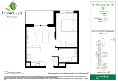 Mieszkanie w inwestycji: Lipowa 49A