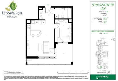 Mieszkanie w inwestycji: Lipowa 49A
