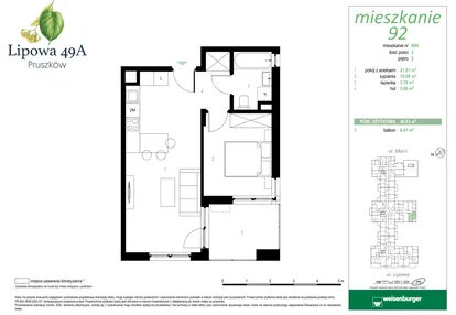 Mieszkanie w inwestycji: Lipowa 49A