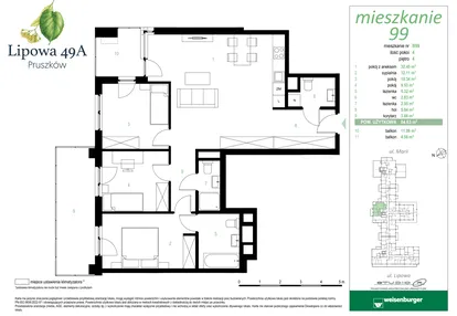 Mieszkanie w inwestycji: Lipowa 49A