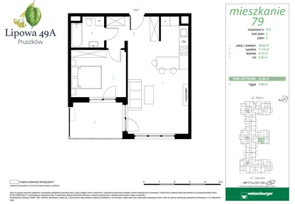 Mieszkanie w inwestycji: Lipowa 49A