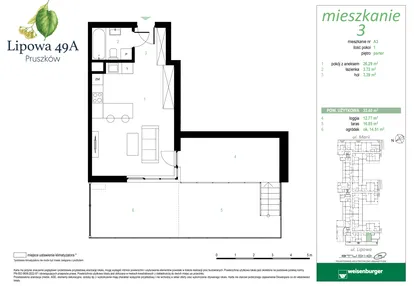 Mieszkanie w inwestycji: Lipowa 49A