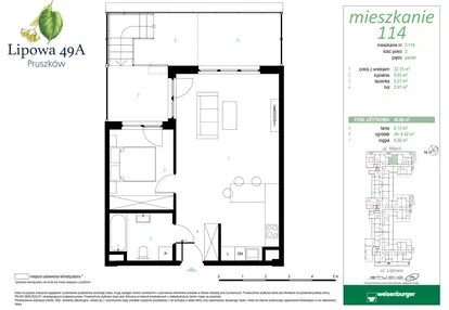 Mieszkanie w inwestycji: Lipowa 49A