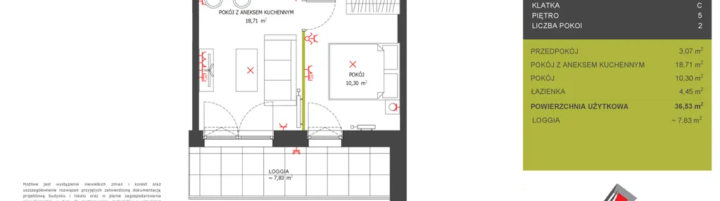 Mieszkanie w inwestycji: Na Wspólnej etap 2
