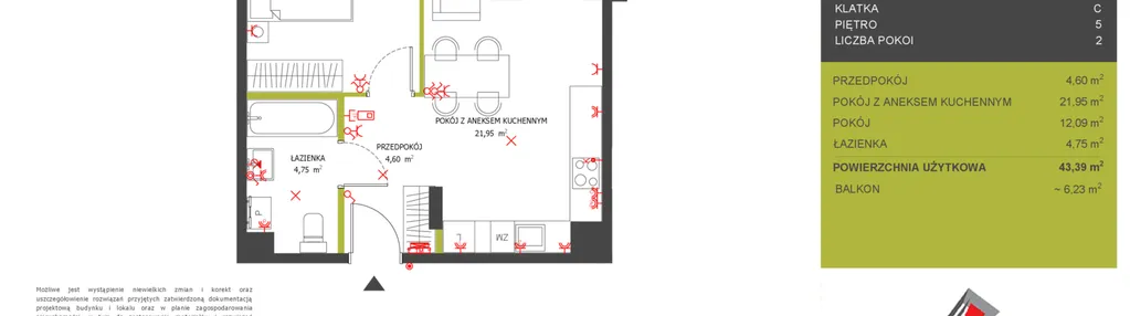 Mieszkanie w inwestycji: Na Wspólnej etap 2
