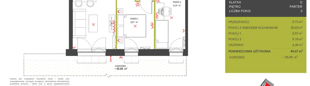 Mieszkanie w inwestycji: Na Wspólnej etap 2