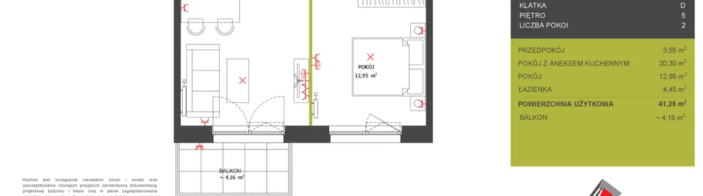 Mieszkanie w inwestycji: Na Wspólnej etap 2