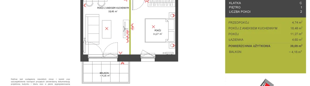 Mieszkanie w inwestycji: Na Wspólnej etap 2