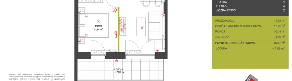 Mieszkanie w inwestycji: Na Wspólnej etap 2