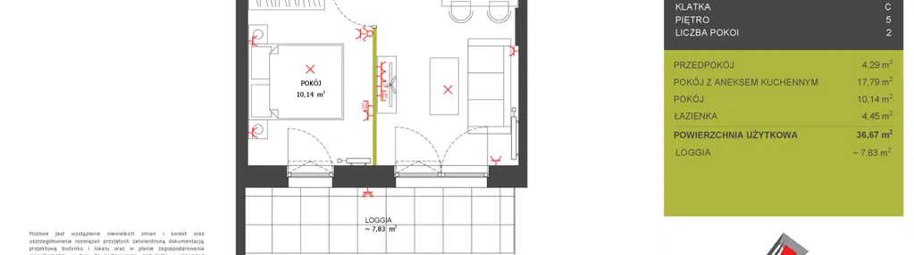 Mieszkanie w inwestycji: Na Wspólnej etap 2