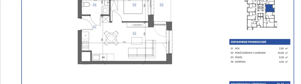 Mieszkanie w inwestycji: Osiedle Carpatia Etap III